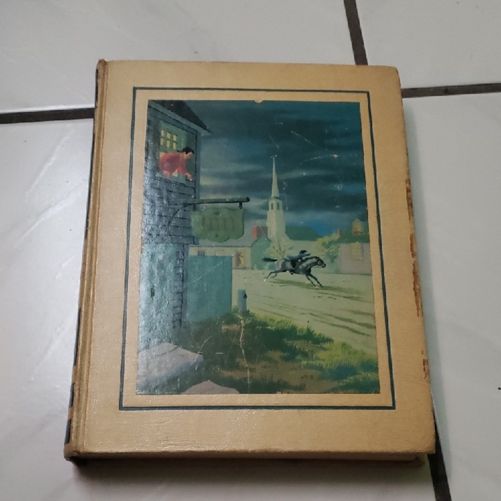 Vintage rare 1961 hardcover, "bookshelf for boys n' girls, volume 9, multicolor